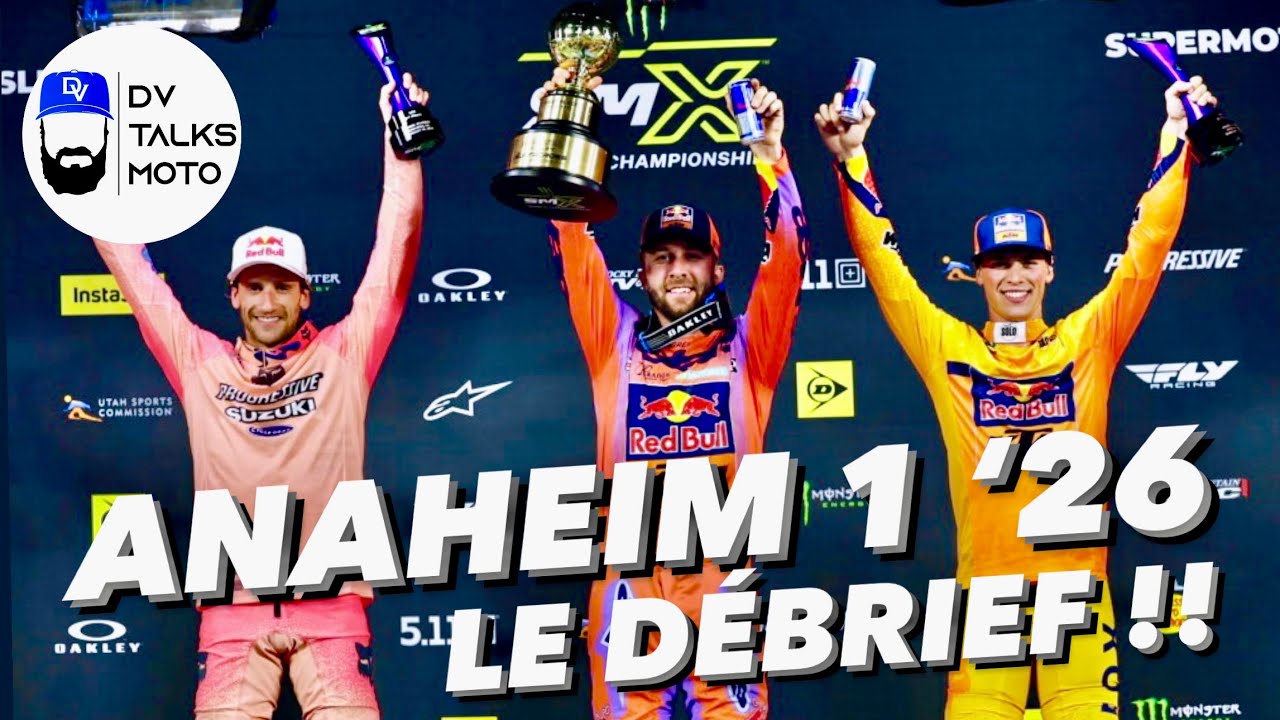 DV TALKS MOTO: DÉBRIEF SUPERCROSS ANAHEIM 1 2026