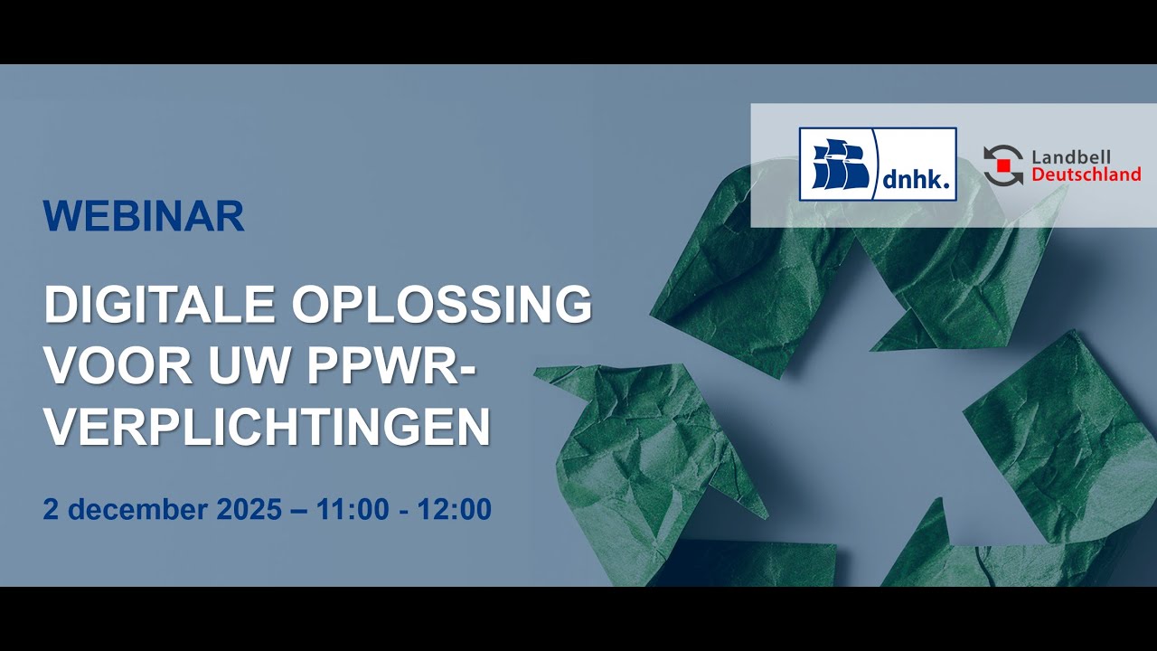 Webinar 2 december 2025 - Digitale oplossing voor uw PPWR-verplichtingen