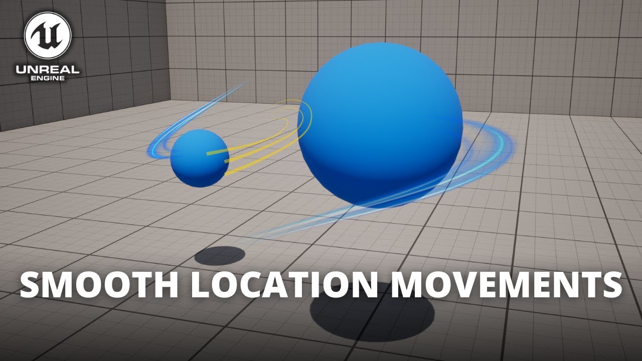 Как сделать плавные перемещения локаций в Unreal Engine 5 (Interp To)