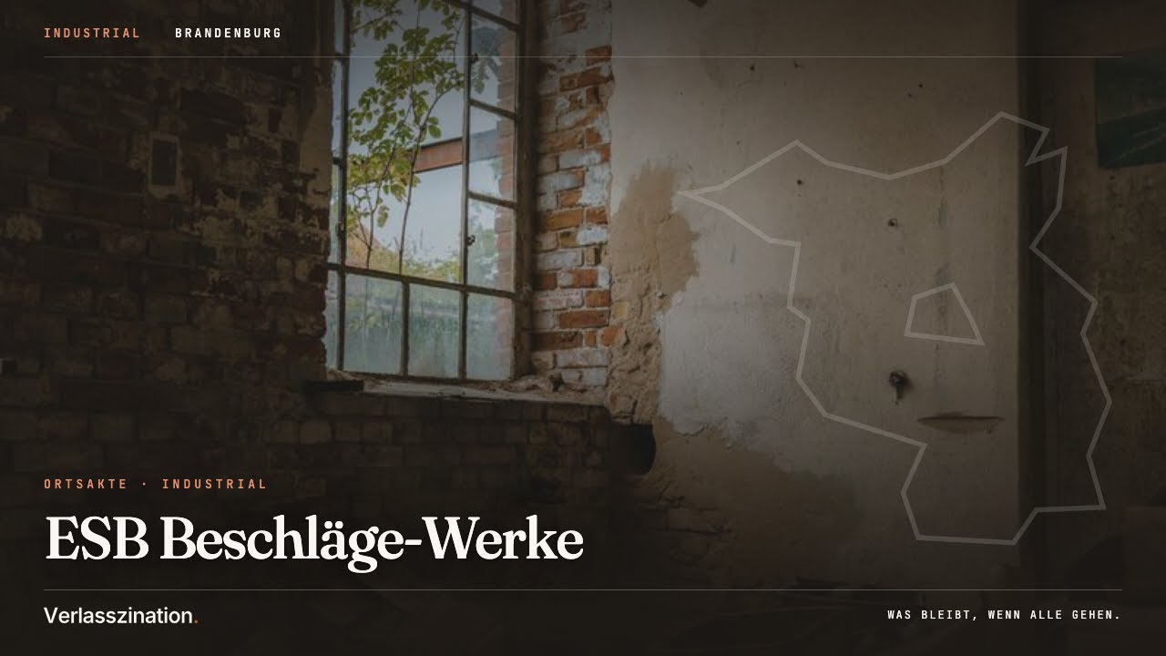 Verlassene VEB Fabrik | ESB Beschläge-Werke Luckenwalde | Urbex - Lost Place | #LOSTPLACE