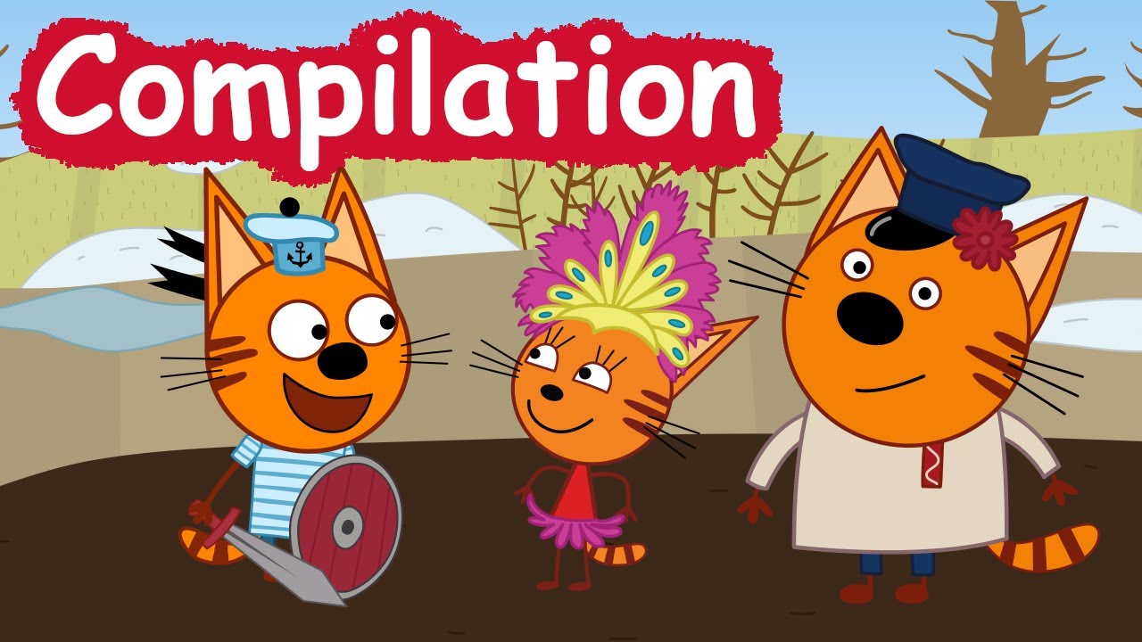 La Famille Chat | Compilation des épisodes | Dessins animés pour enfants