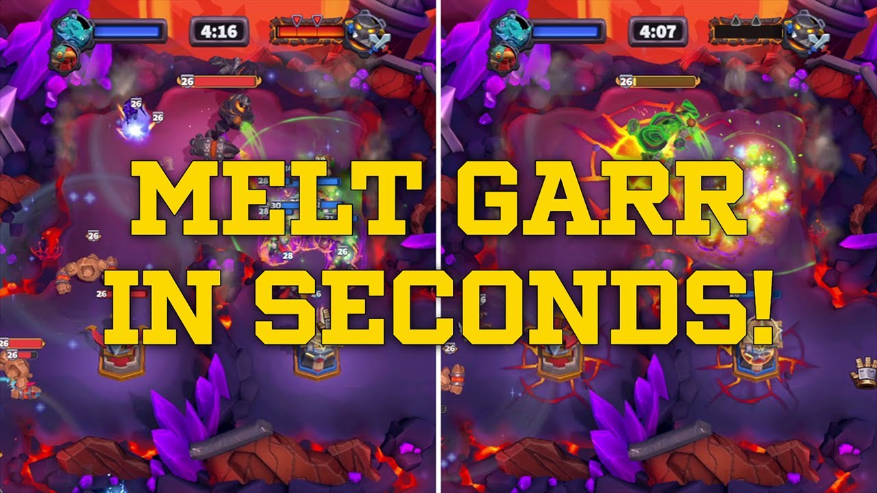 One Shot Garr with Cenarius in Open Queue - Warcraft Rumble