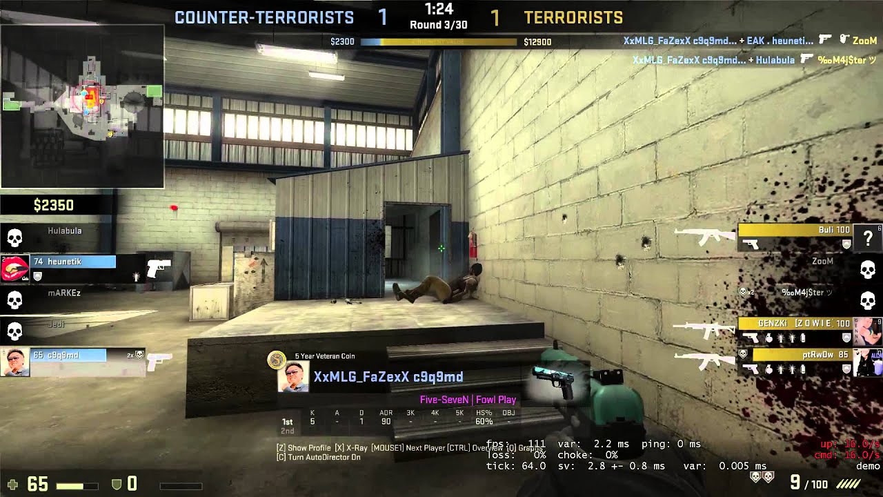 c9q9md | Eco round ace csgo