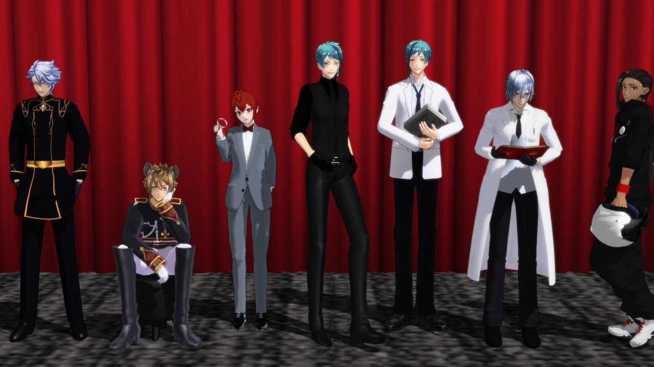 【MMDツイステ】DOPE【オクタ寮,ラギー,リドル.ジャミル,シルバー(非公式衣装着替え)】