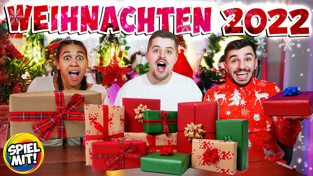 BESCHERUNG MIT CLAUDIO, RENE & ALLY! Wir packen unsere Geschenke aus! Bescherung 2022