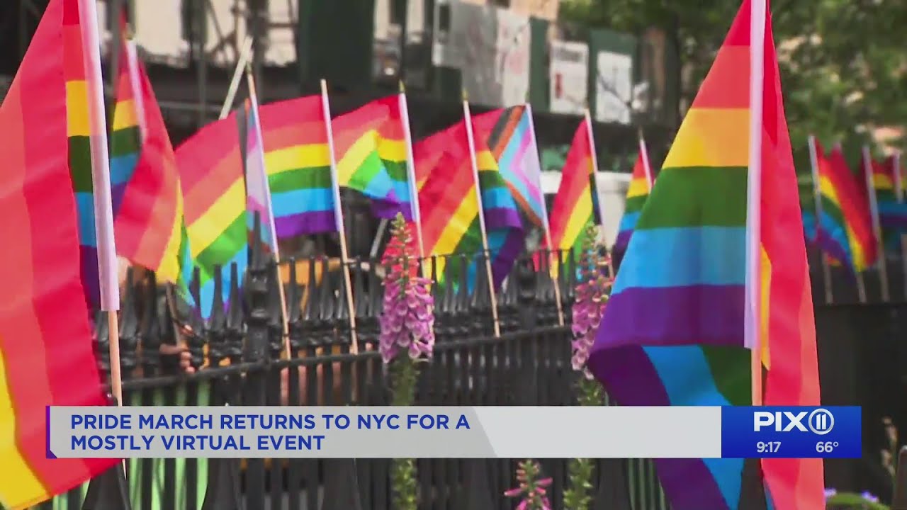 NYC Pride March returns this weekend as mostly virtual event