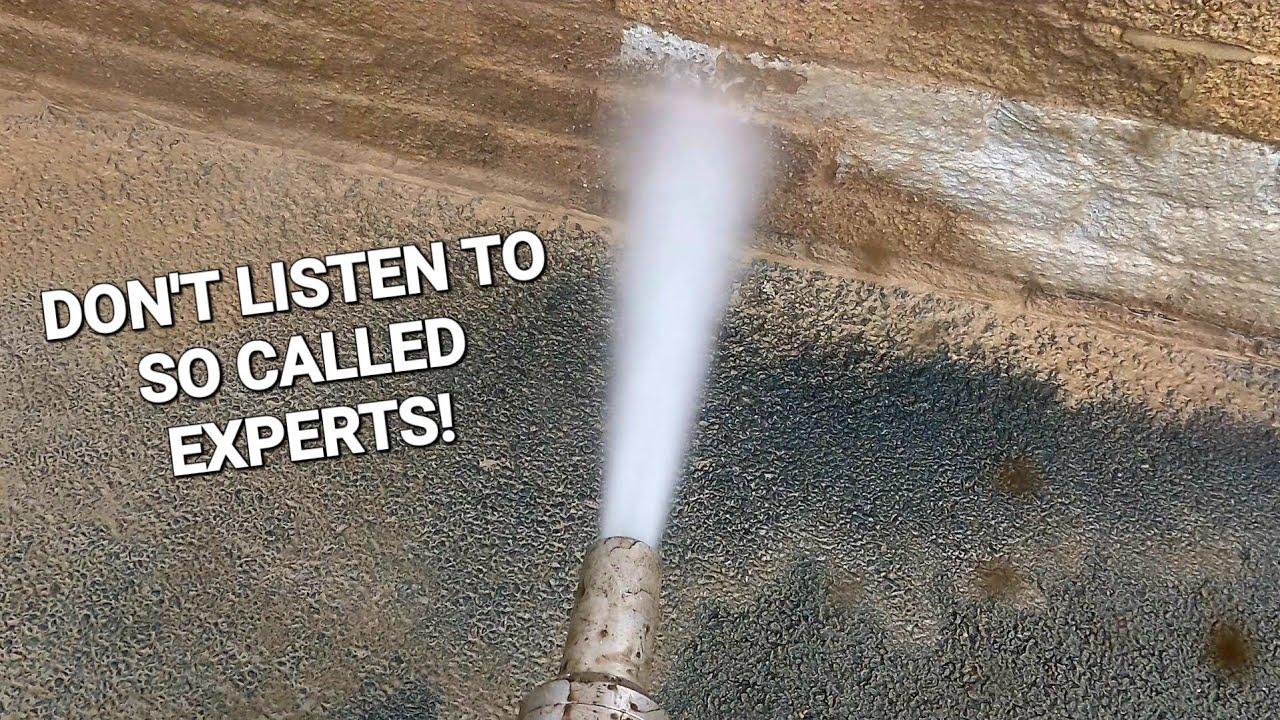 DO NOT SANDBLAST! Says survey inspector | Sandblasting paint off concrete brick