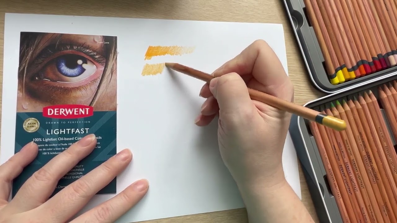 Обзор на карандаши Faber-Castell и Derwent