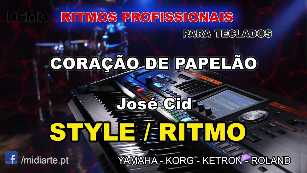 ♫ Ritmo / Style - CORAÇÃO DE PAPELÃO  - José Cid