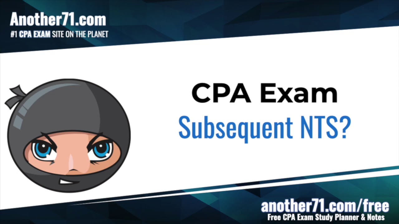 How Long to Get CPA Exam NTS from NASBA