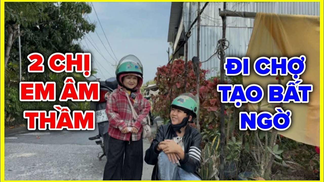 Huyền Hre & Đầu Bếp Tí Hon Âm Thầm bí mật Đi Chợ Tạo BẤT NGỜ LỚN Cho Mẹ Và Các Cháu