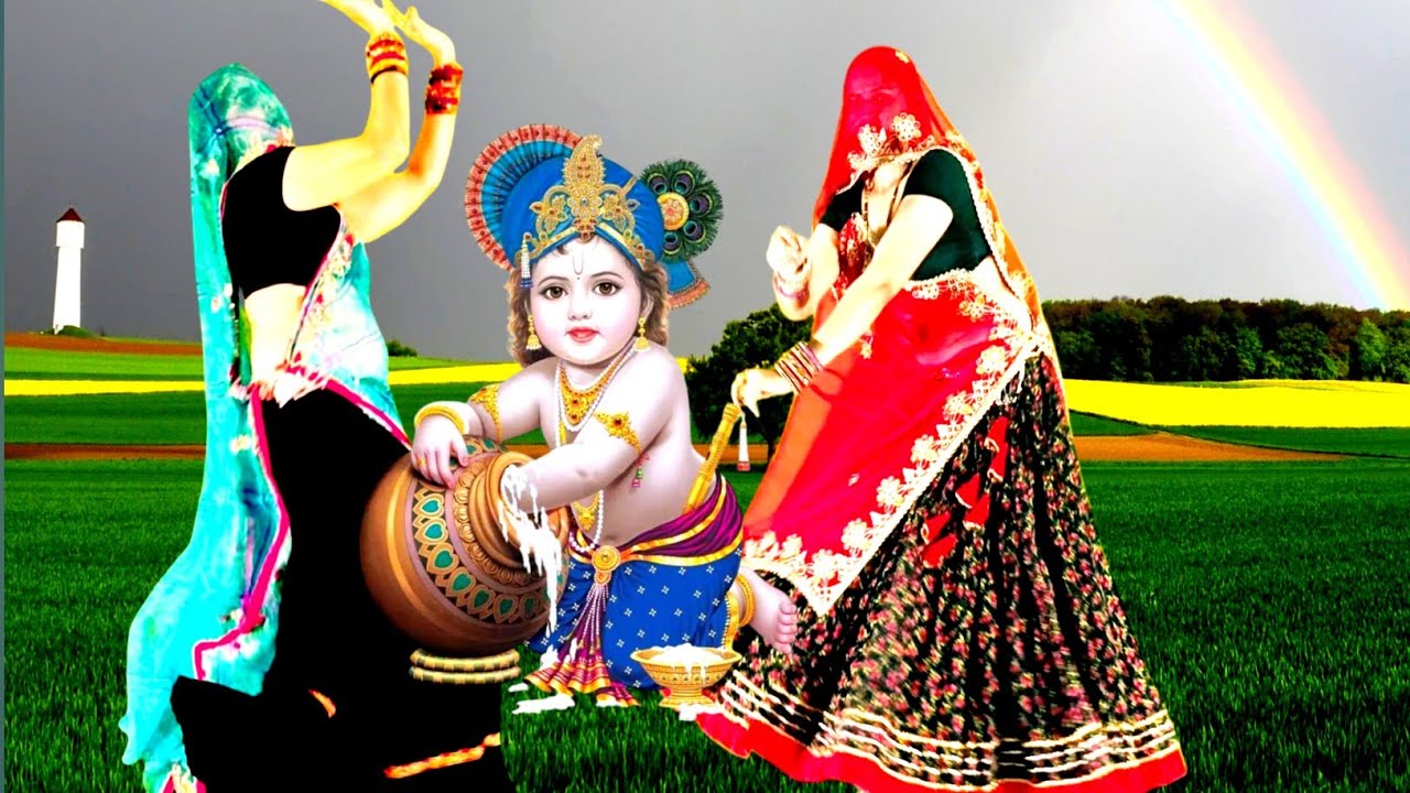 ``देवउठनी एकादशी special Krishna viral bhajan/ झूलों प्यार प्यार में देगी रे. ❤️Krishna bhakti song 
