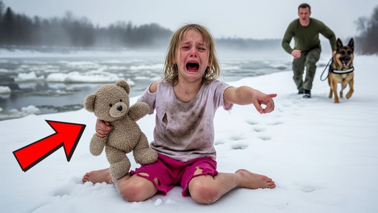 A PTSD Soldier and His K9 Found Little Girl by the Frozen Lake – What They Found Changed Eve