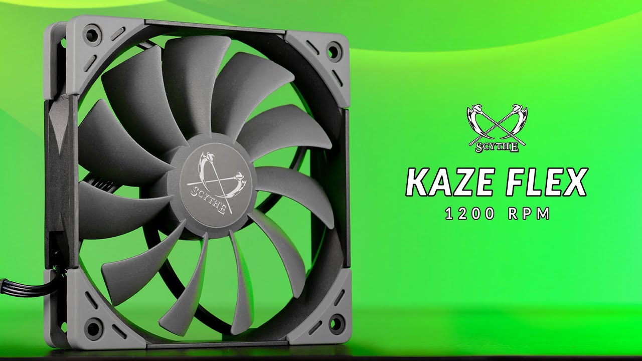 Scythe Kaze Flex 1200RPM PWM Review - The Case-Fan underdogs