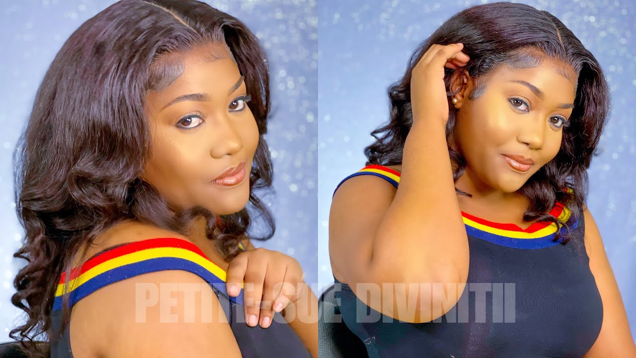 MOST REALISTIC STRAIGHT TO CURLY WET N WAVY WIG ft.ATINA HAIR | PETITE-SUE DIVINITII