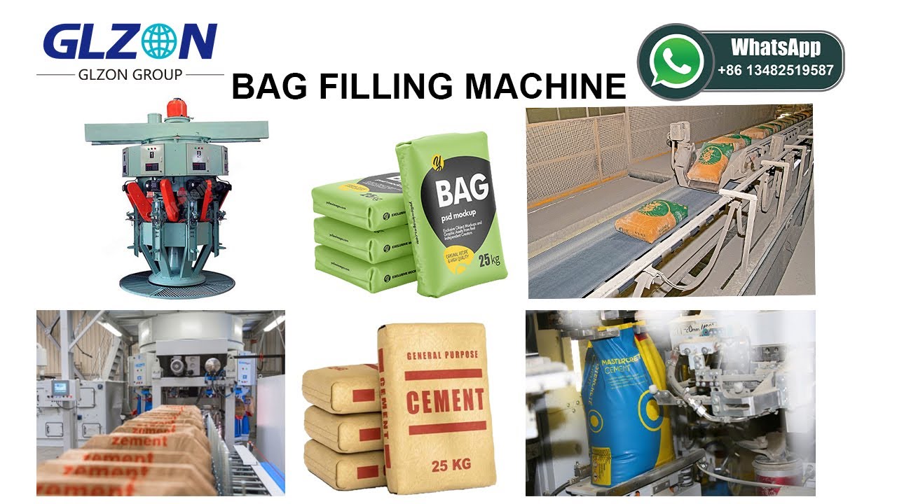 Automatic Cement Bagging Machine  High Efficiency Cement Packing & Sealing Solutions