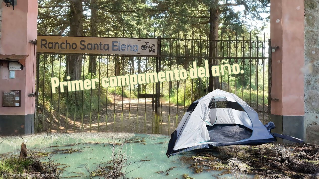 Salida de acampada con mi Jimny en rancho Santa Elena el dia 1 de enero del 2026.