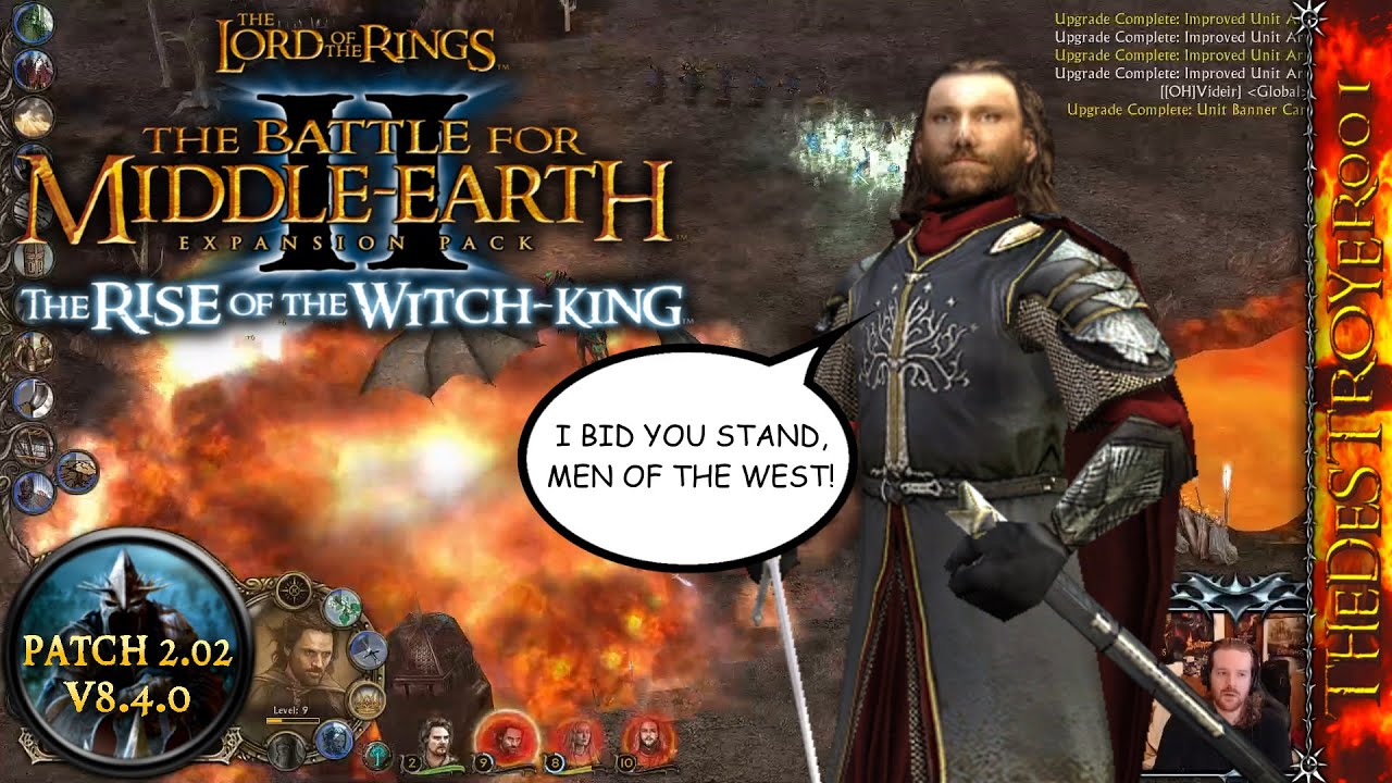 What An EPIC Game! | 4v4 | LotR BFME2 RotWK 2.02