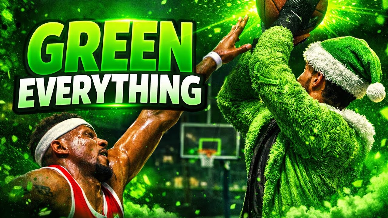GREENING EVERYTHING IN PARK 2v2 🤢💚 | NBA 2K26