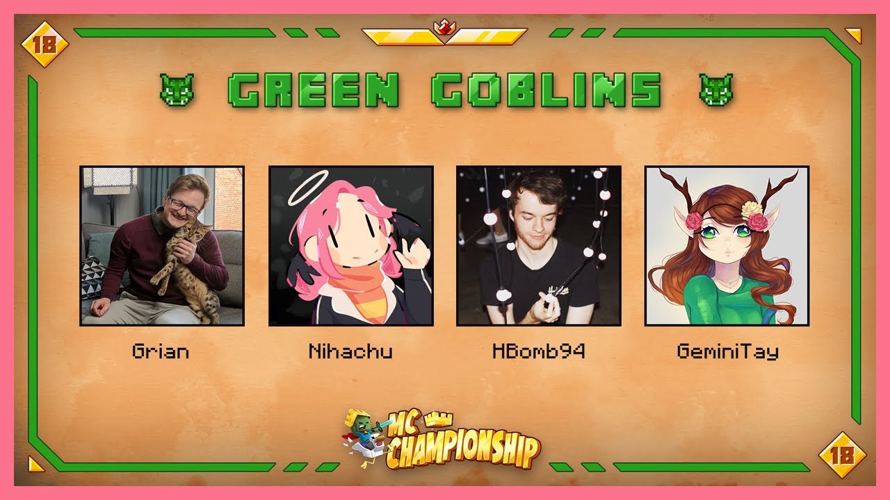 [MCC 18] MCC 18 w/ @Grian, @NikiNihachu, @HBomb94 and @GeminiTayMC