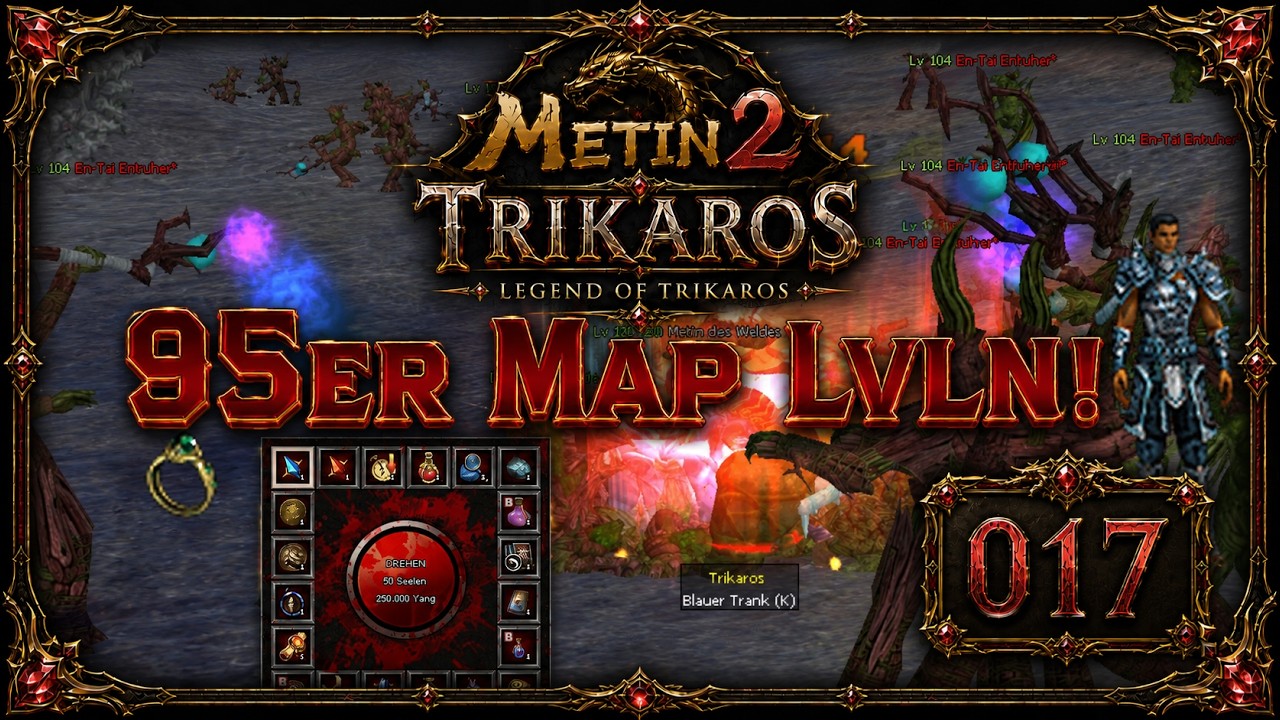 Metin2 DE RUBY Die Legende des Trikaros[017]: 95er Map Lvln! Blutmond Event?