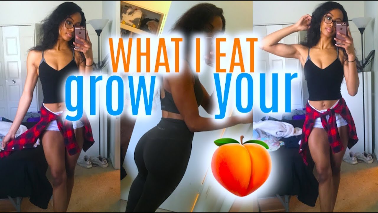 EVERYTHING I EAT TO GAIN WEIGHT & WHY | Grow Your Booty • Lawenwoss