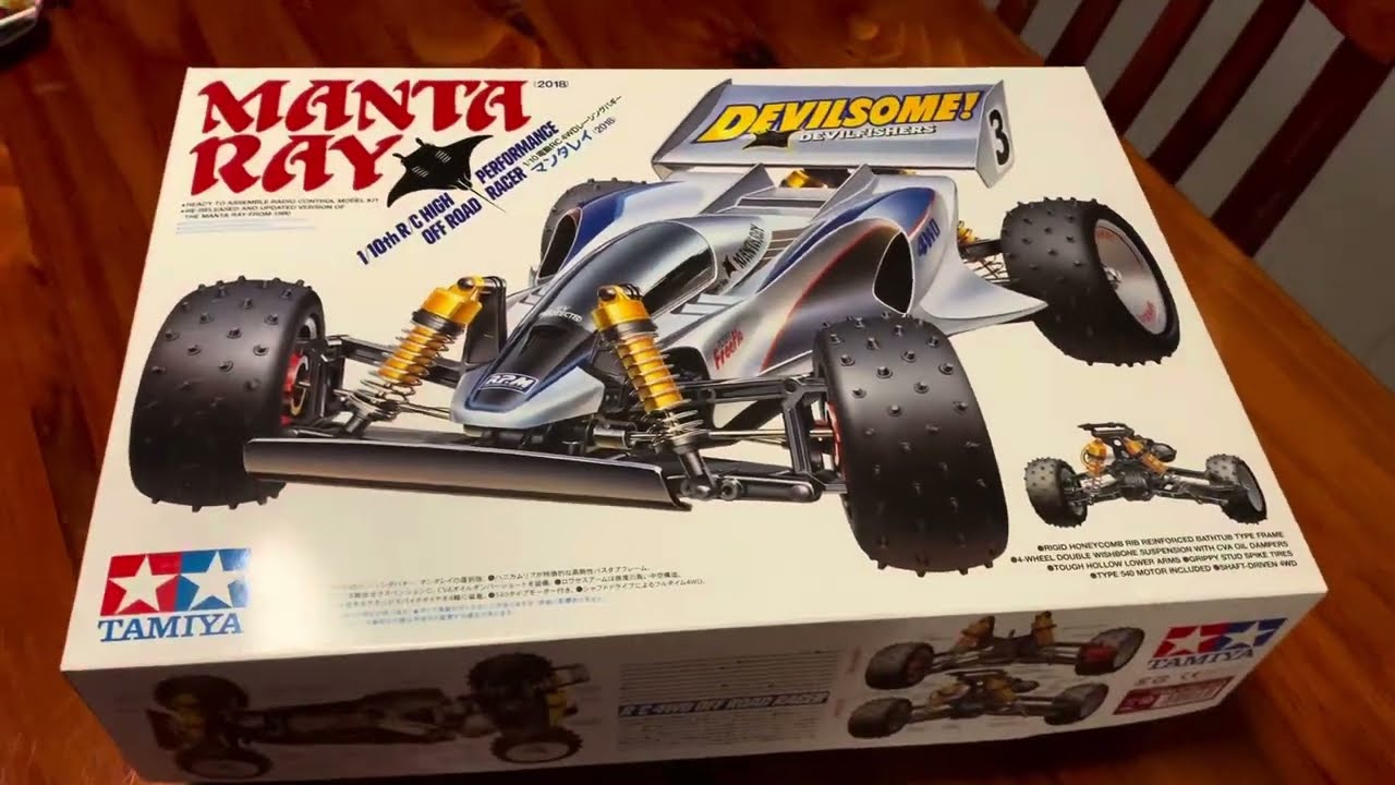 Tamiya Manta-Ray Build