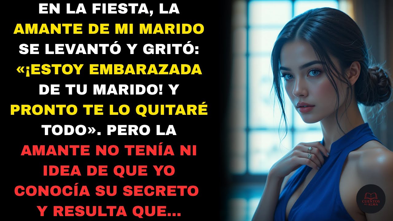 En la fiesta, la amante presumió su embarazo. No imaginaba que yo sabía la verdad sobre ella…
