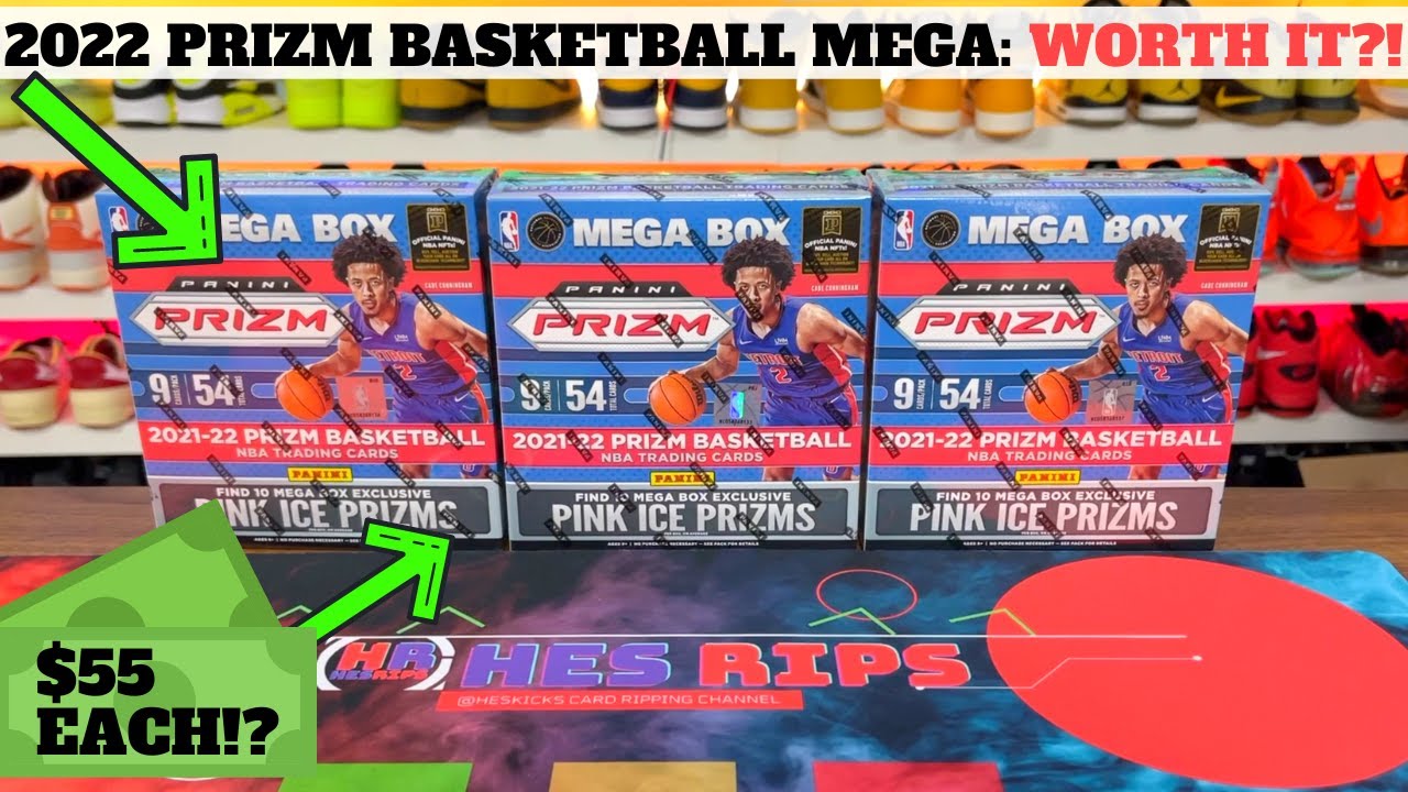 Opening 2021/22 Panini Prizm Basketball MEGA BOX Pink Ice Walmart