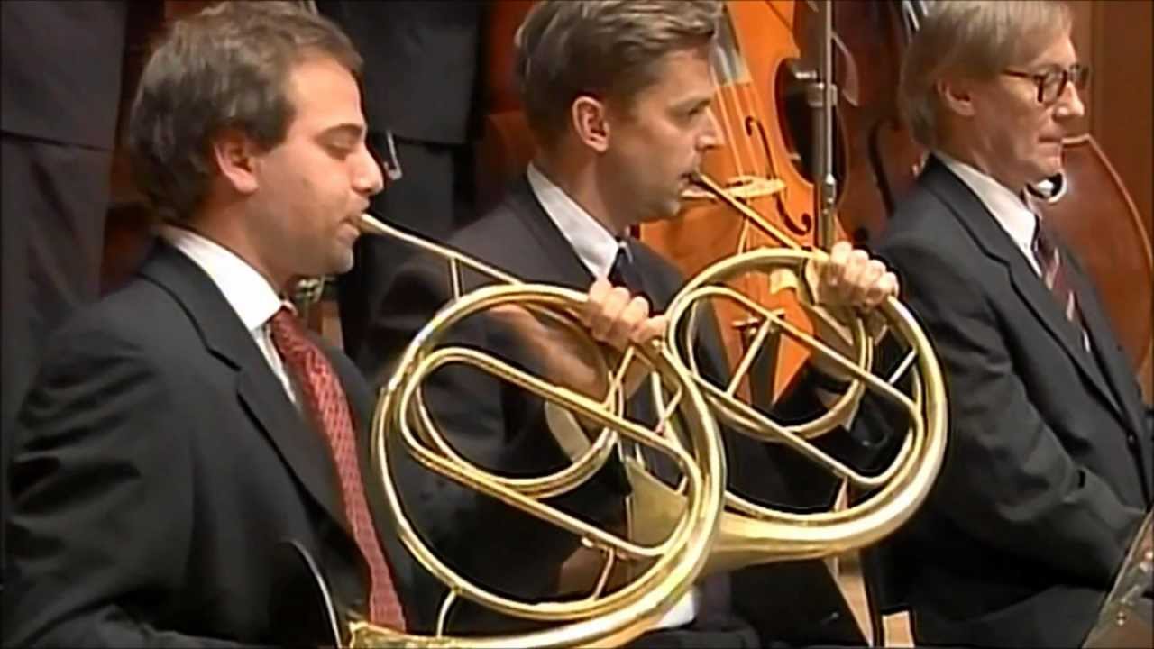 Beethoven's 8th Symphony, two horn solo 3rd Movement.