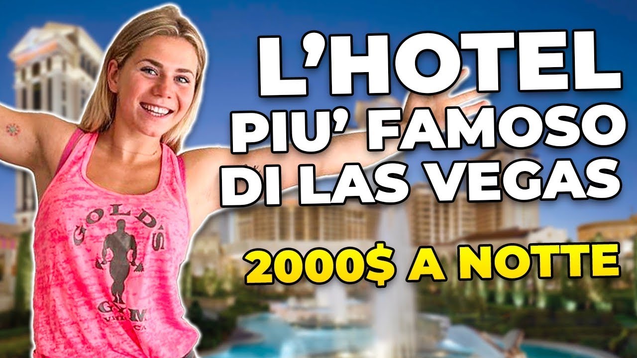 LA SUITE NELL’HOTEL PIÙ RECENSITO AL MONDO - Una notte al Caesars Palace