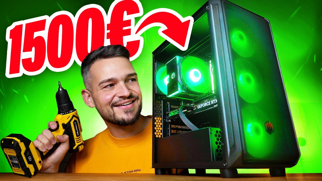 Wir bauen & testen den 1500€ Gaming PC!! (2024)