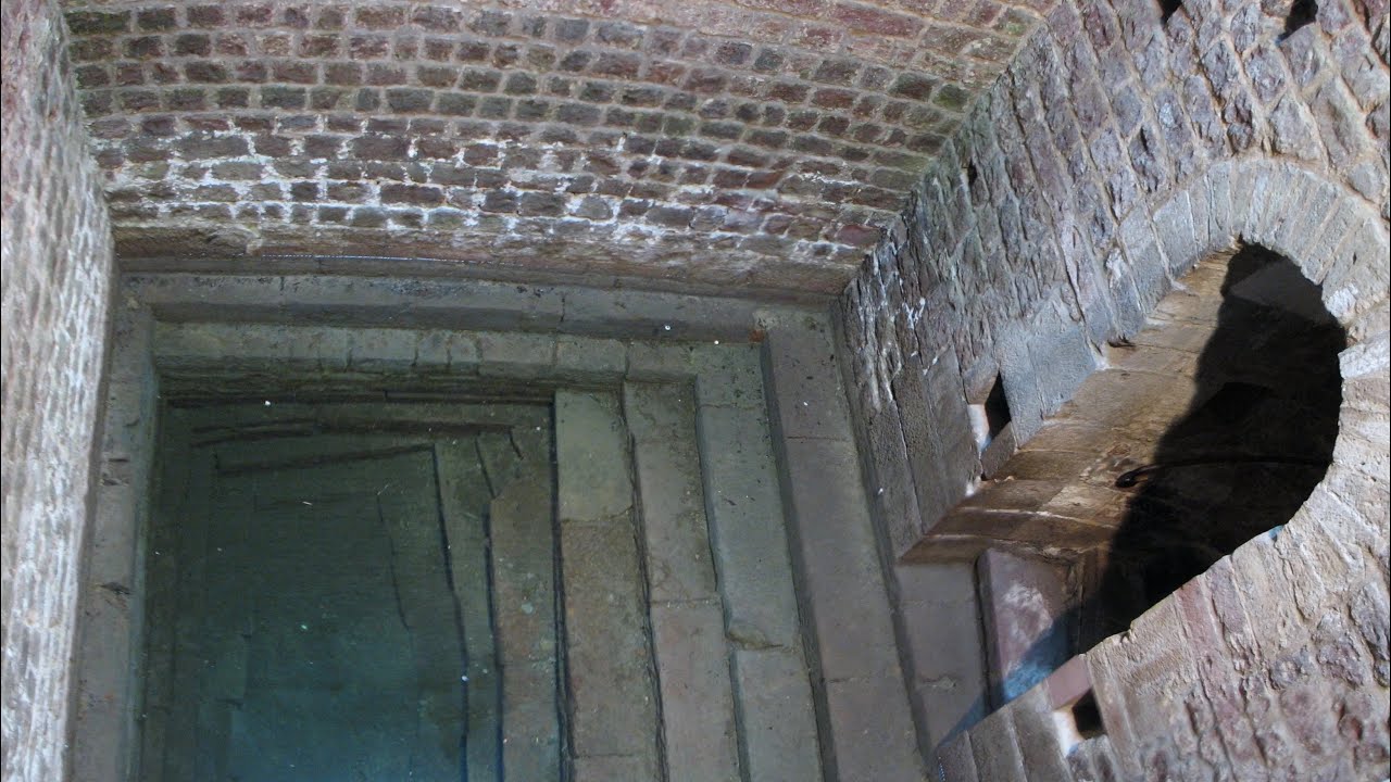 The Ancient ritual bath in Speyer [אשפירא]. The Mikvah was built in the 12th century .