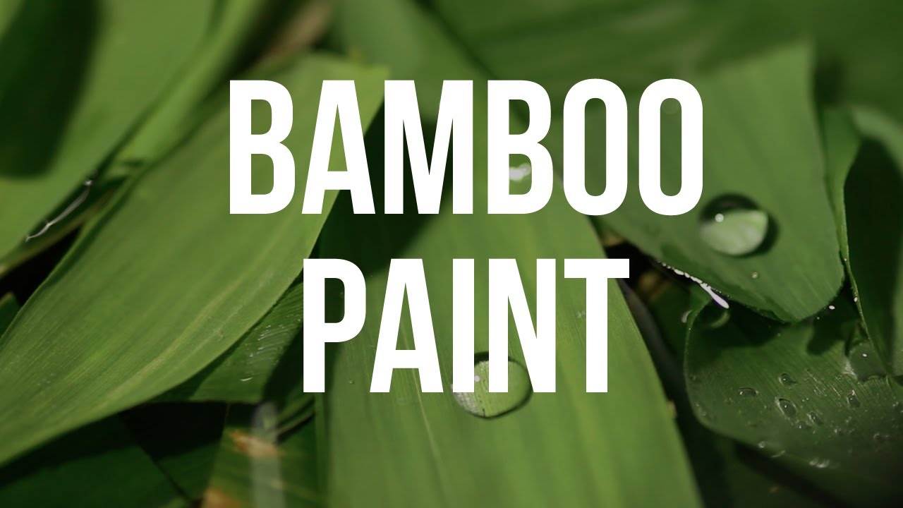 Making a Dye, Pigment & Paint out of Bamboo