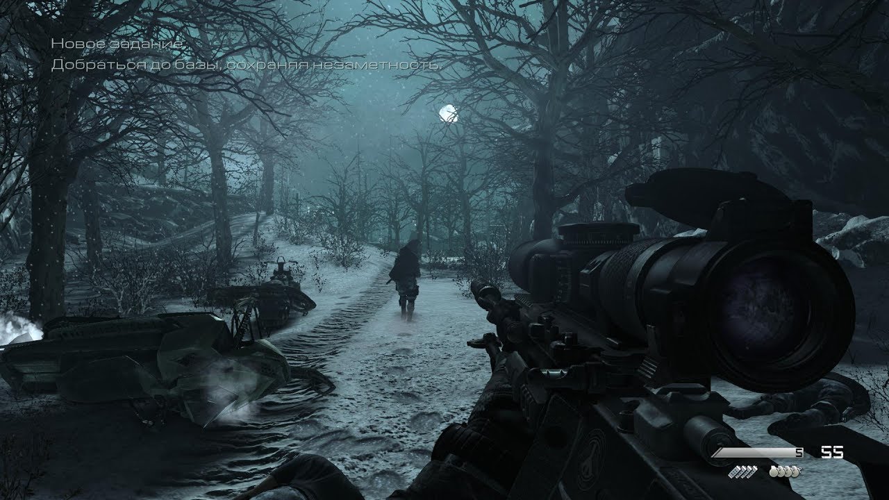 Very Cool Sniper Night Mission from Call of Duty Ghosts
