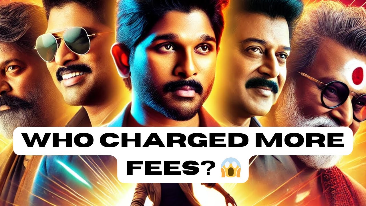 Look back 2024: इस साल fees के मामले मैं bollywood पे भारी पड़े ये south superstars| कौन है सबसे rich