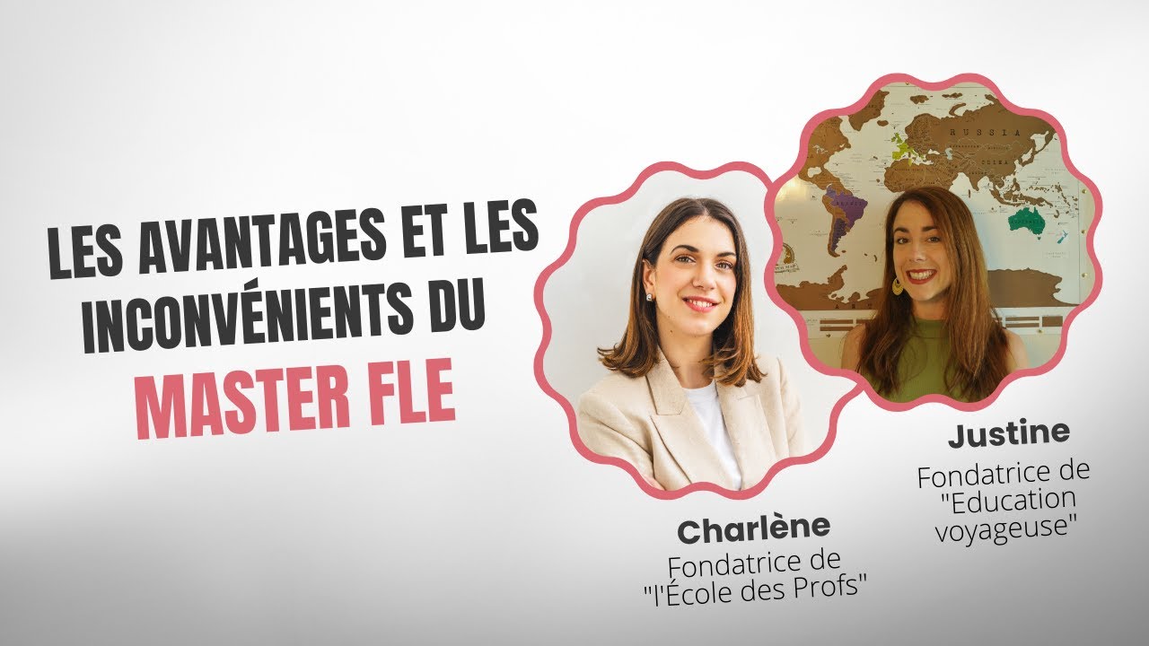 Master FLE ou DAEFLE ? avec Justine de @Education Voyageuse
