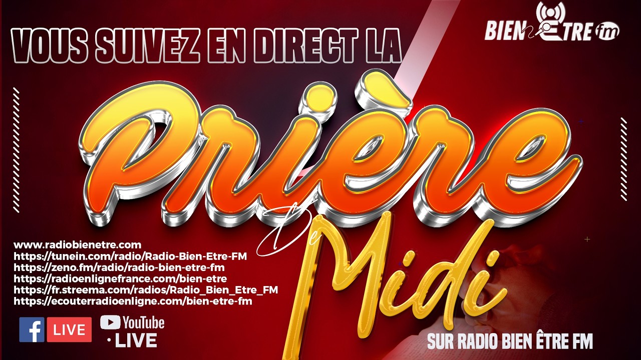 PRIERE MIDI | 9 MARS 2026 PASTEUR MARDOCHEE