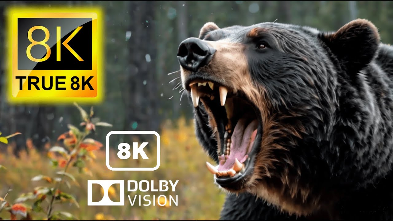 ANIMAL ADVENTURE : The Amazing Animals in 8K VIDEO ULTRA HD | TRUE 8K