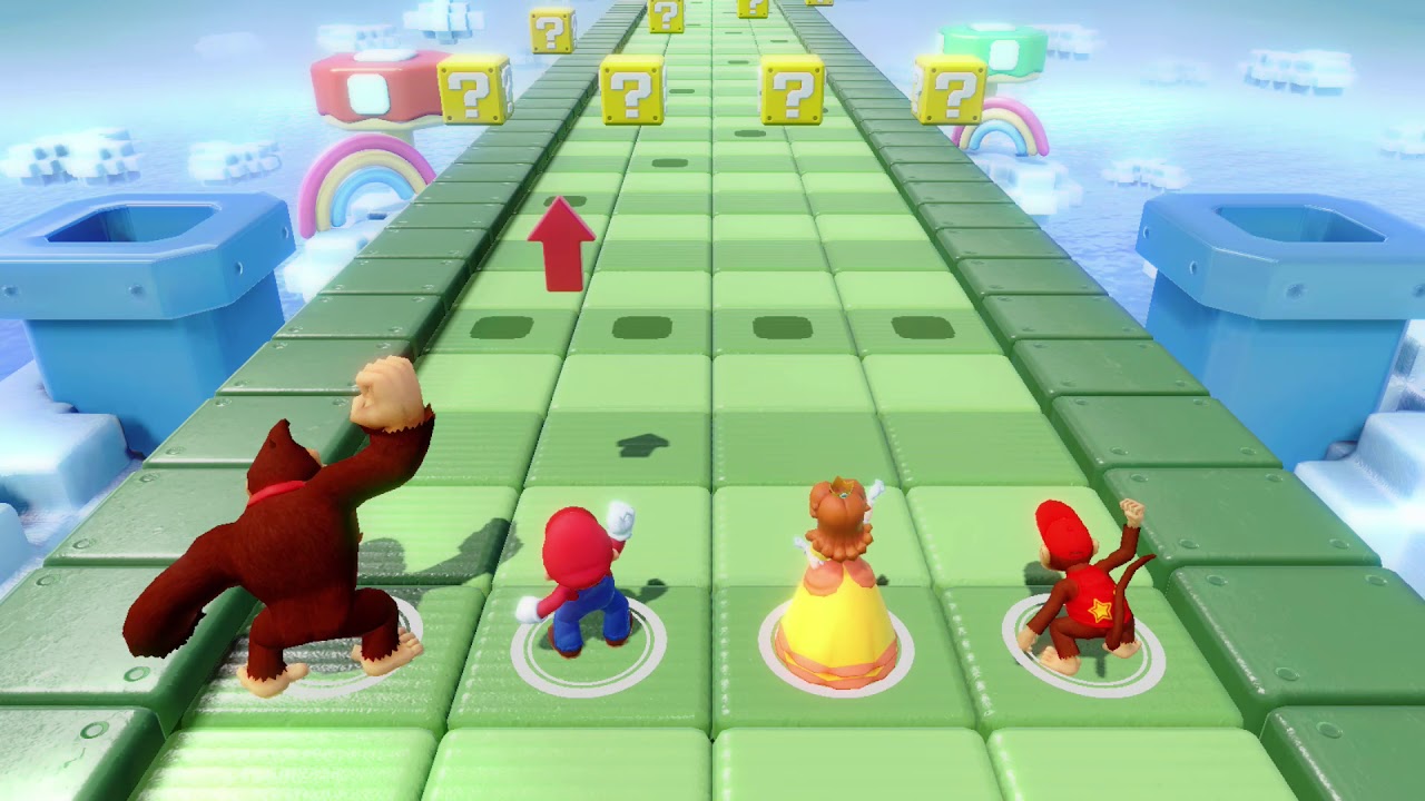Super Mario Party Sound Stage #9 Donkey Kong, Mario, Daisy, Diddy Kong