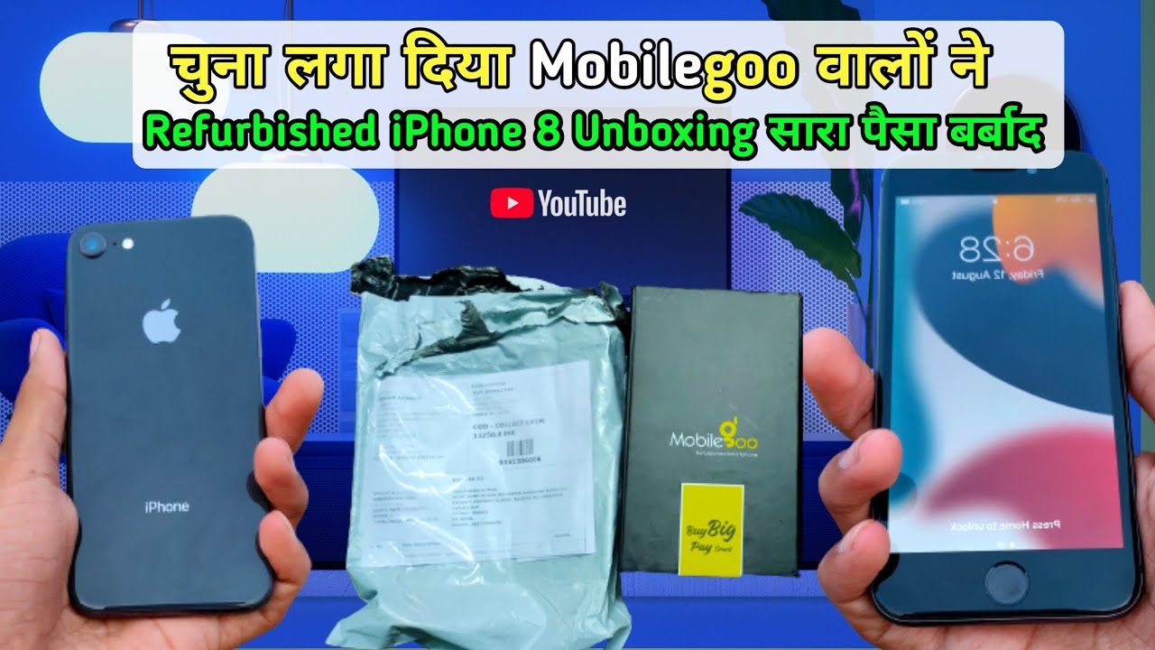 iPhone 8 Unboxing in 2022 | Refurbished iPhone 8 from Mobilegoo | Best Vlogging Moble Camera