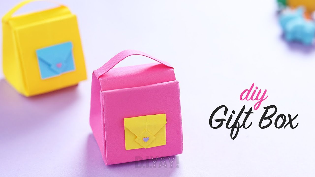 DIY Gift Box Ideas | Gift Ideas | Crafts at Home