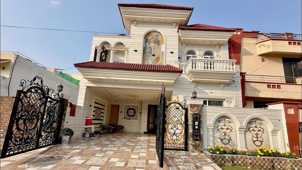 12 Marla Spanish House For Sale Opposite Canal Road |Johar Town| Lahore | Luxury House |