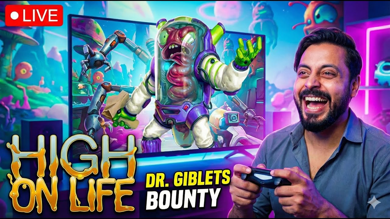 Kahan Chupa Hai Dr. Giblets? 🤔 High On Life Gameplay Part 3 (hindi) by godwadigamer