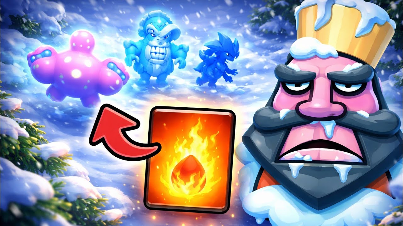 أفضل 3 تشكيلات لتحدي العاصفة الثلجية 🔥 مستحيل تخسر! | كلاش رويال