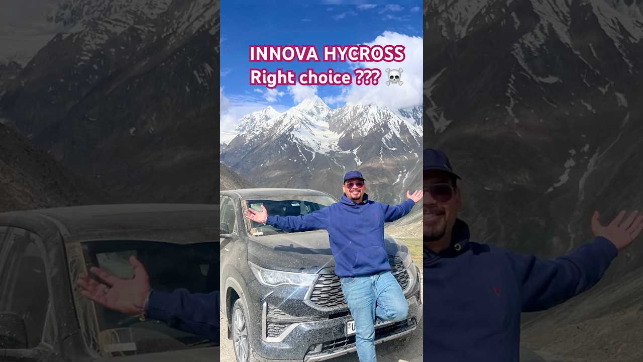 Innova Hycross ✅ or ❌ for mountains #hycross #innovahycross #innova #carreview #toyota #car #travel