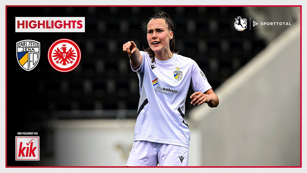 Frühes Tor bringt Jena auf Kurs! | Carl Zeiss Jena - Eintracht Frankfurt II | 2. Frauen-Bundesliga