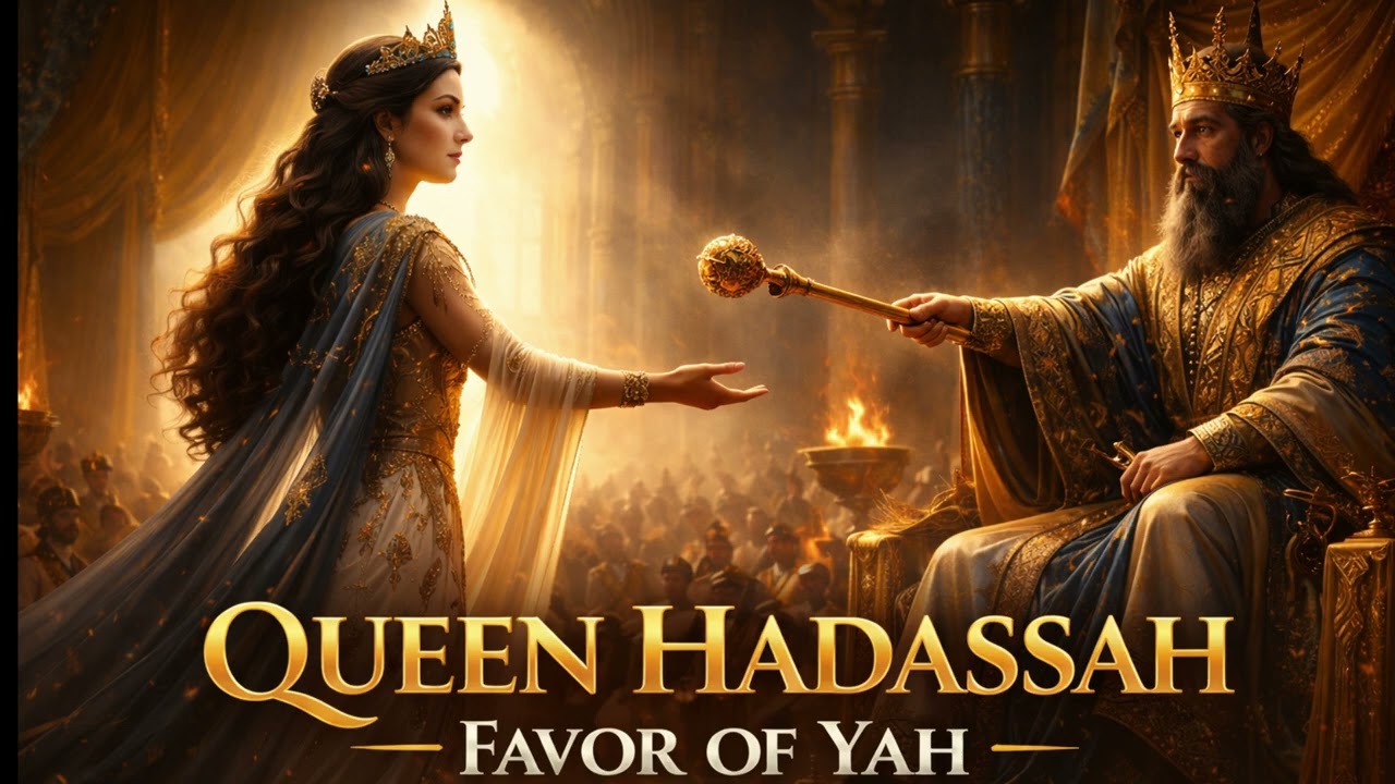 Hadassah - Favor of Yah (Book of Esther) For such a time as this - Hebrew/English  - Quiet Waters