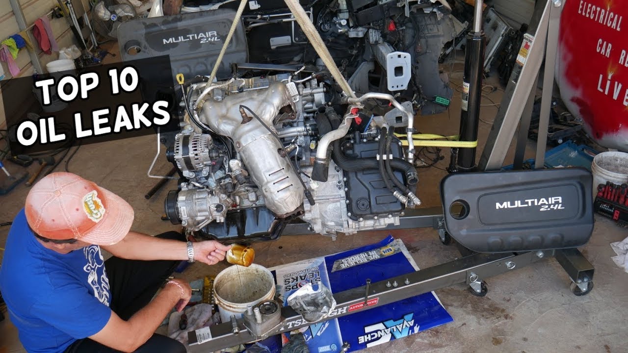 TOP 10 COMMON OIL LEAK ON DODGE DART