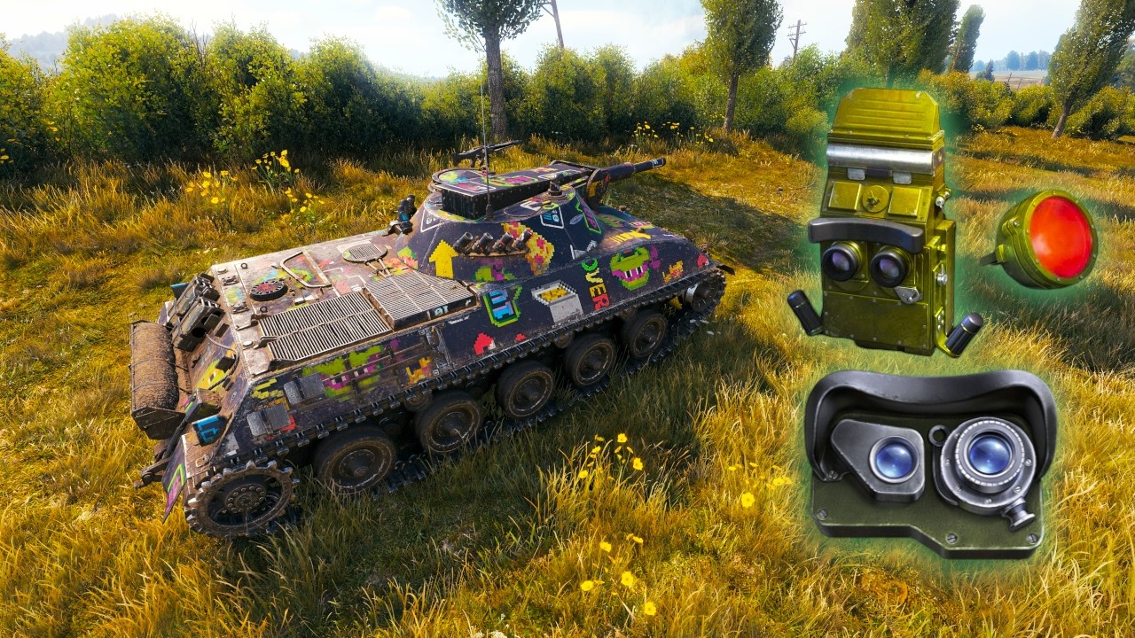 Rhm. Pzw. – OP Spotting Destroys Bush Camping on Prokhorovka